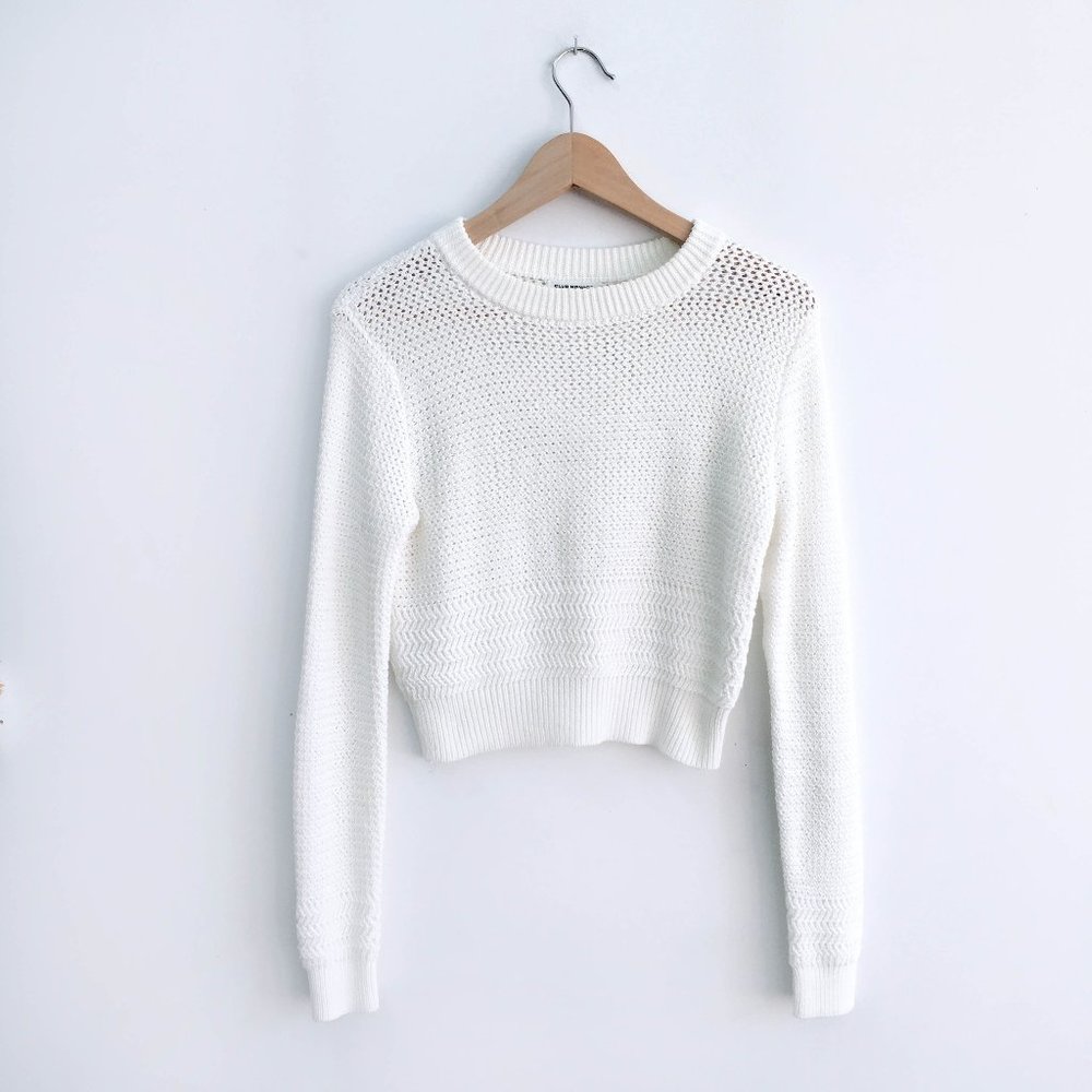 Club Monaco Cropped Sweater - size Small
